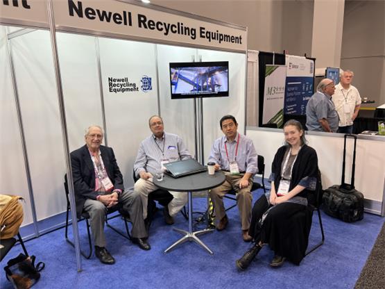 纽维尔团队亮相美国国际废料回收工业展览会（ISRI2022）